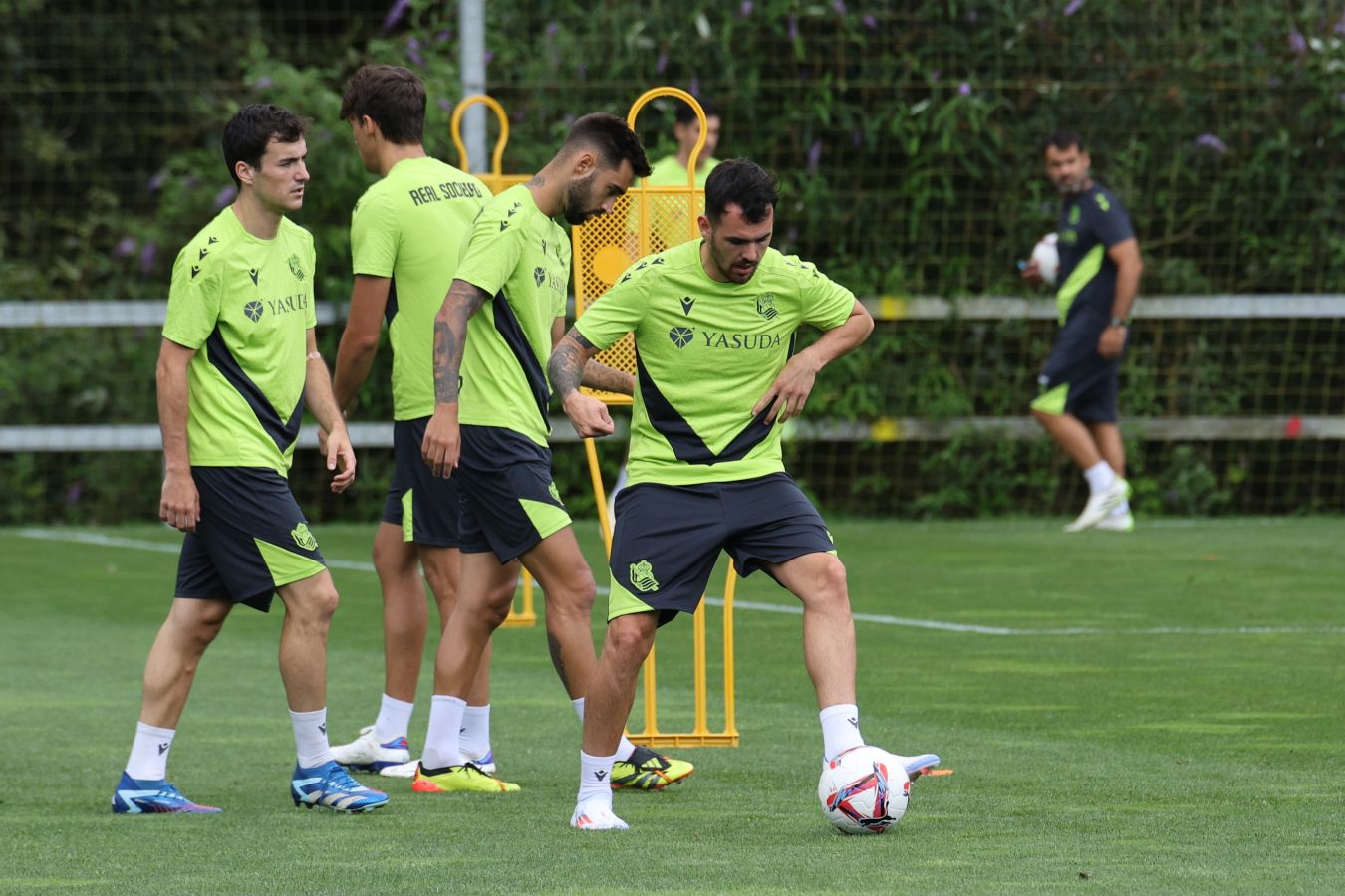 Segundo entrenamiento de la pretemporada