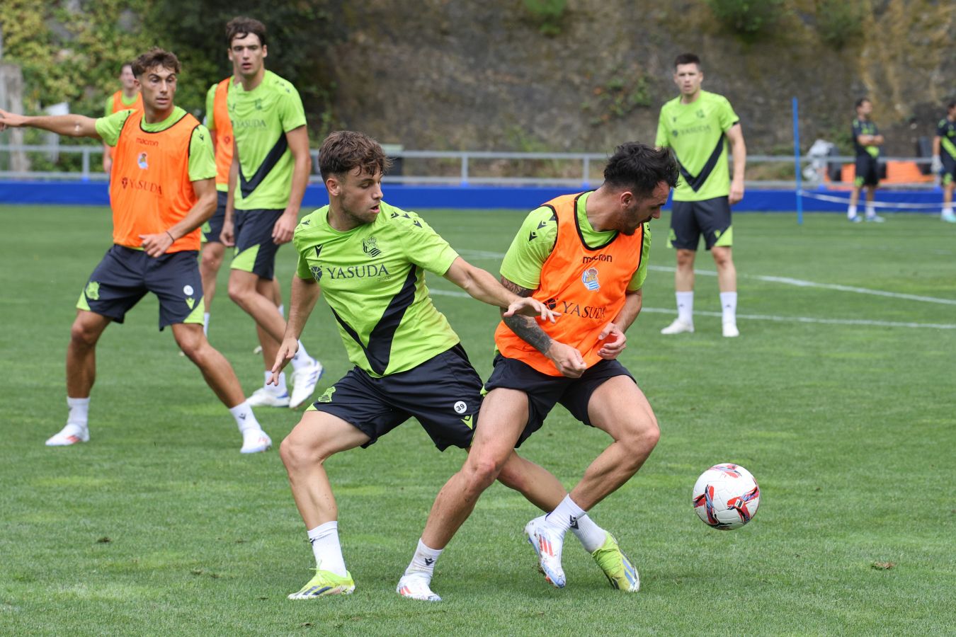 Segundo entrenamiento de la pretemporada