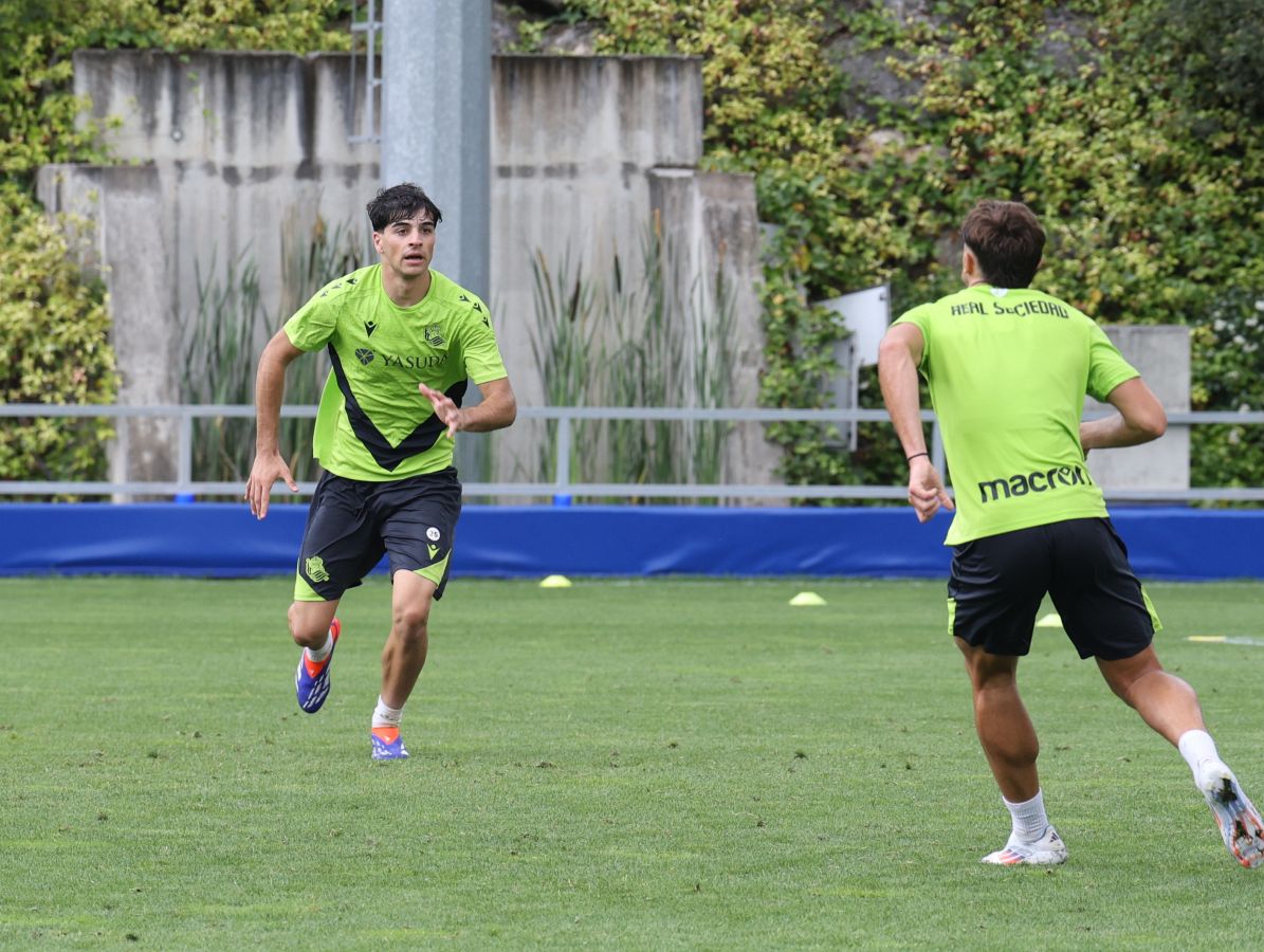 Segundo entrenamiento de la pretemporada