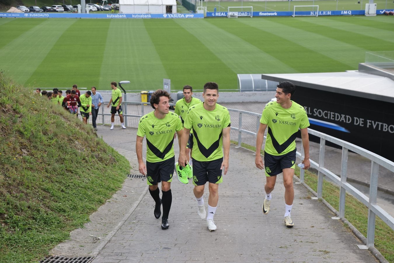 Segundo entrenamiento de la pretemporada