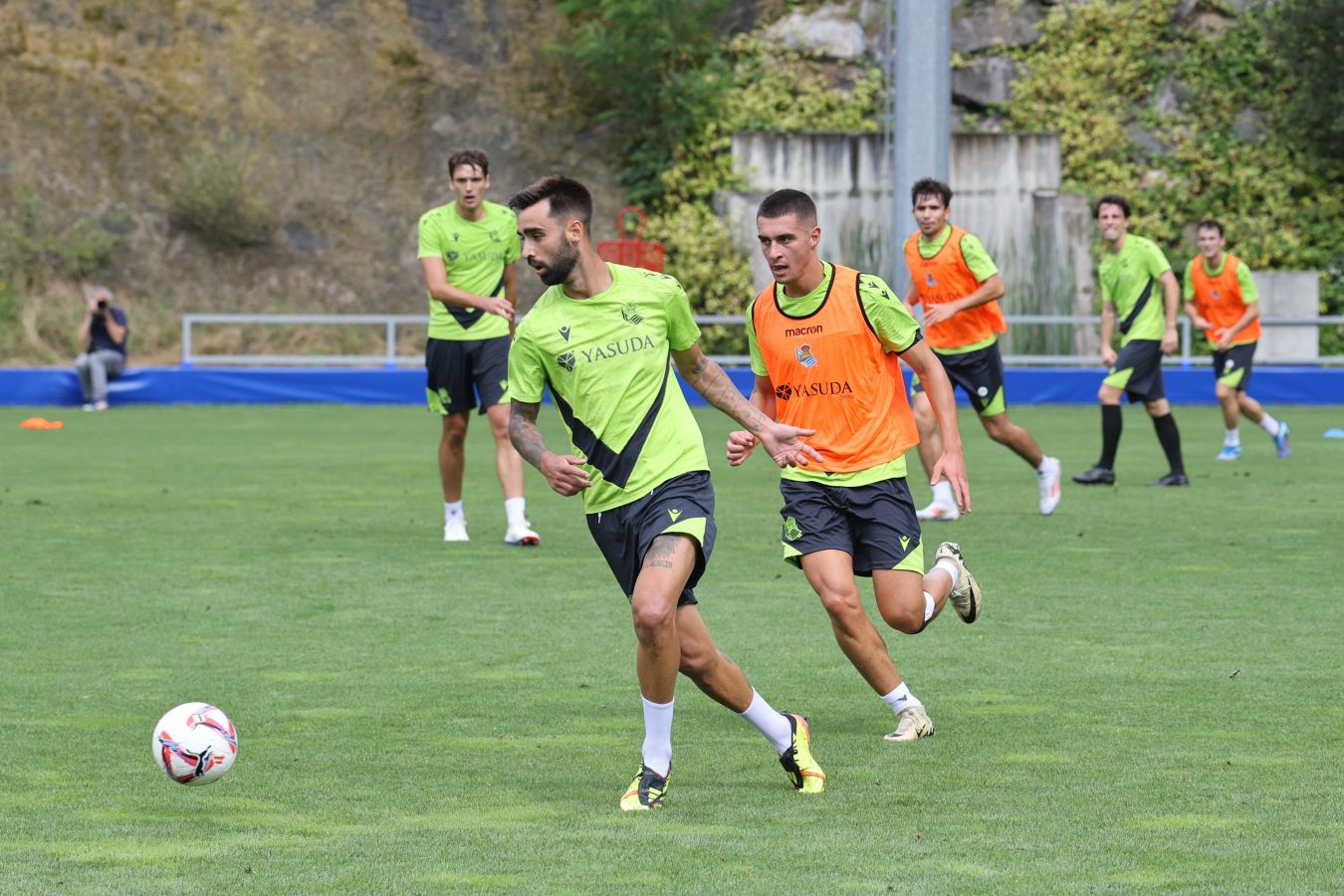 Segundo entrenamiento de la pretemporada