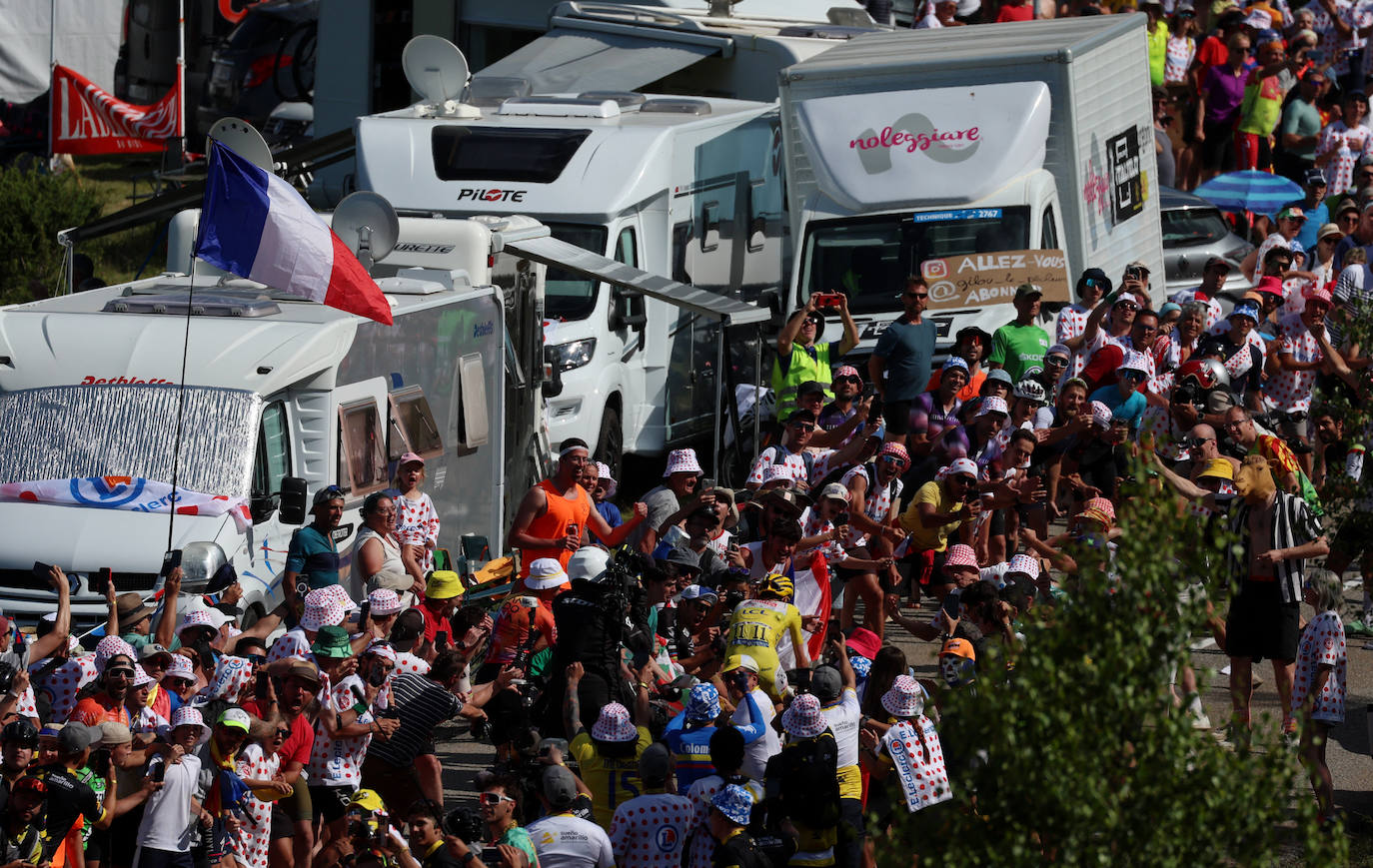 Las mejores imágenes de la 15ª etapa del Tour de Francia