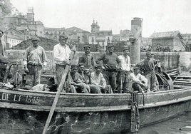 Vapor de pesca Clotilde, de Lekeitio, en 1917