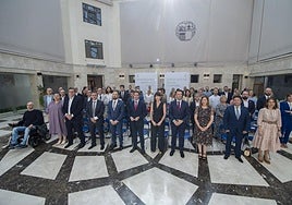 Denis Itxaso, Imanol Pradales, Esther Apraiz y Mikel Torres encabezaron la reunión por el Pacto Social de Vivienda de Euskadi.