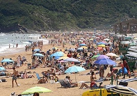 Playa de Zarautz.