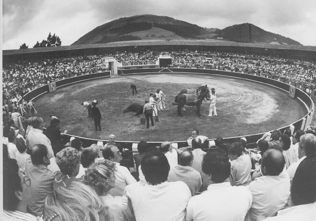 Toros en Azpeitia.