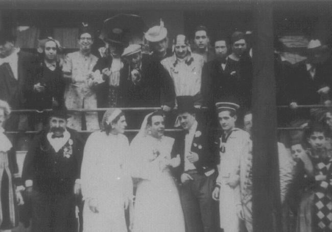 Carnaval en Tolosa en 1948.