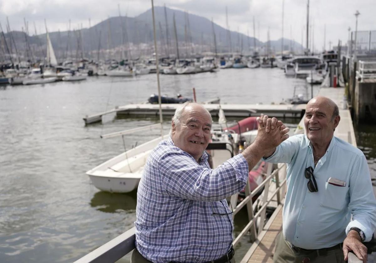 Eduardo Barrenechea y Anselmo del Moral