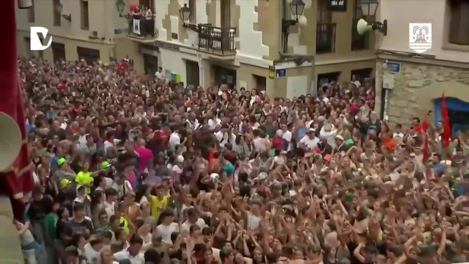 Revive el chupinazo de las Madalenas