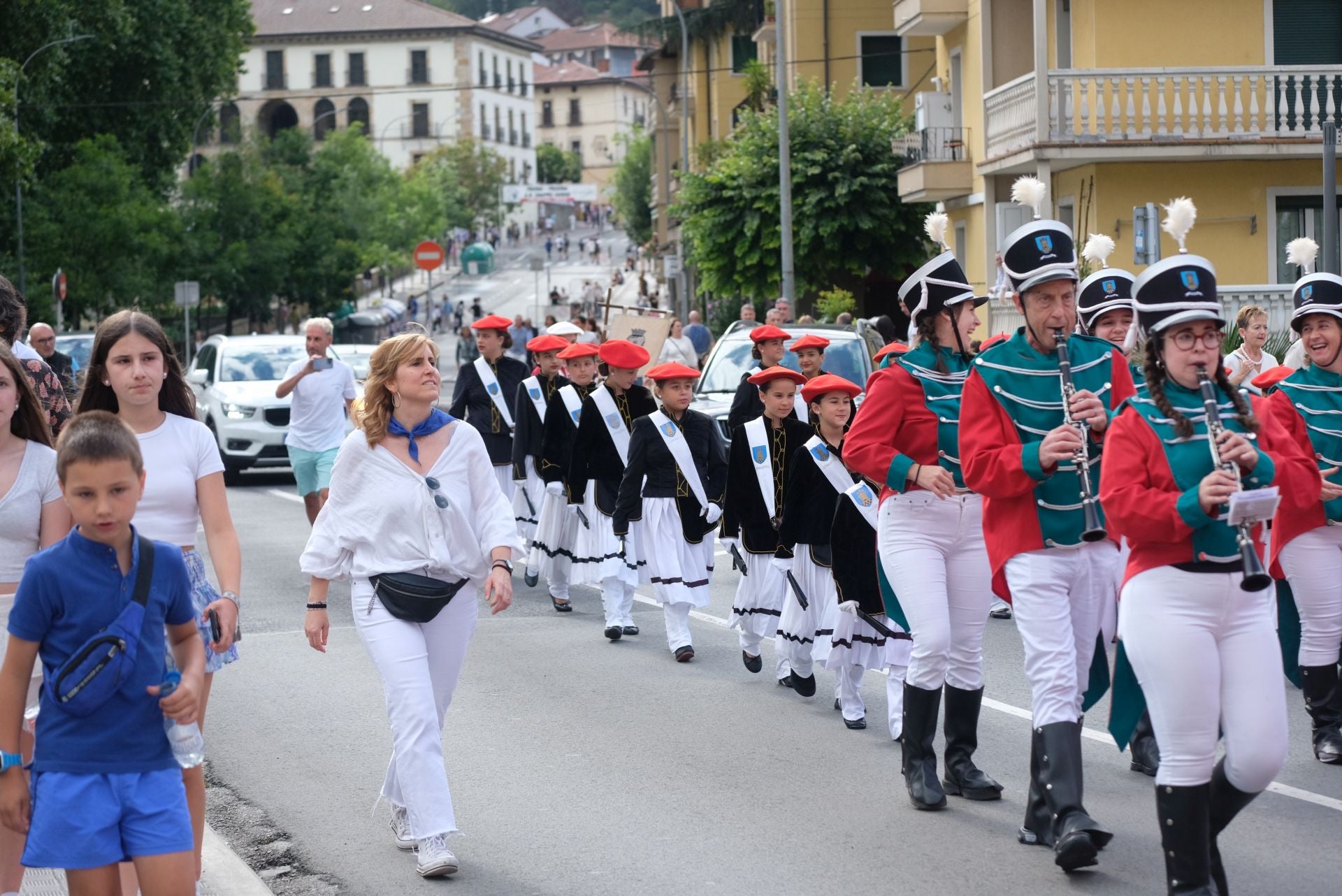 Las fiestas de Santa Ana de Ordizia, en imágenes