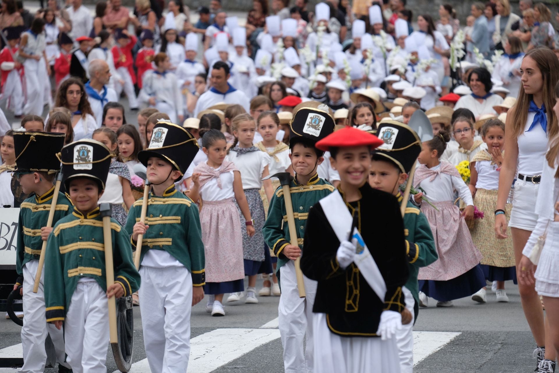 Las fiestas de Santa Ana de Ordizia, en imágenes