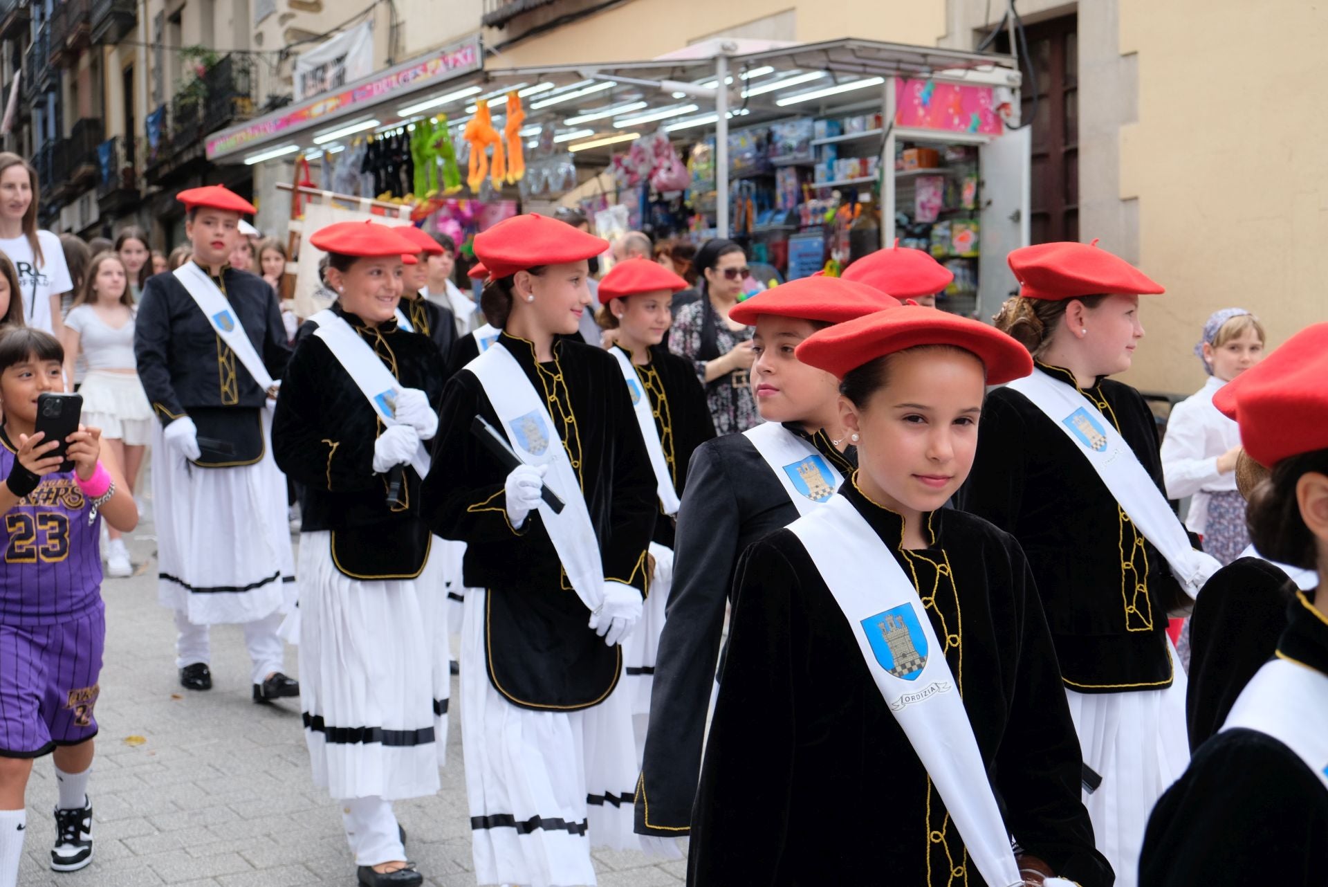 Las fiestas de Santa Ana de Ordizia, en imágenes