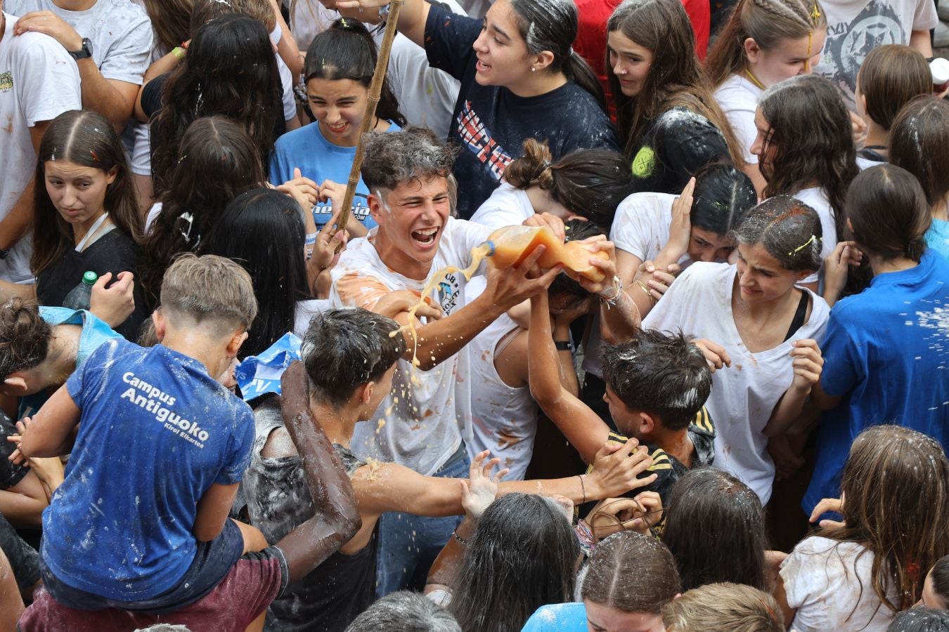 Errenteria da el txupinazo a sus Madalenas