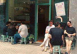 Cafetería Petit Pois en Gros, una de las nuevas aperturas en San Sebastián.