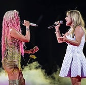 Amaia Montero vuelve a los escenarios de la mano de Karol G