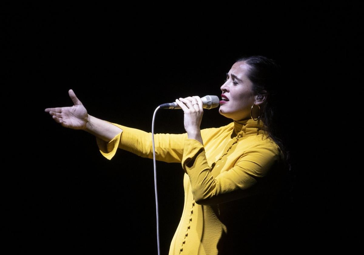 Silvia Pérez Cruz encandiló este martes al público del Kursaal.