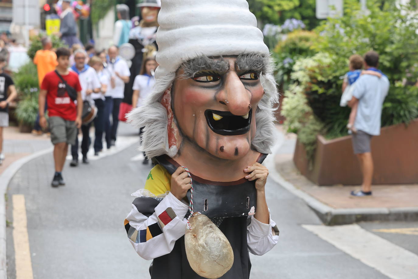 El txupinazo oficial abre las fiestas de Santa Ana en Ordizia