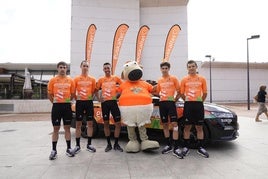 El maillot con el que el Euskaltel-Euskadi va a disputar la Vuelta a España.