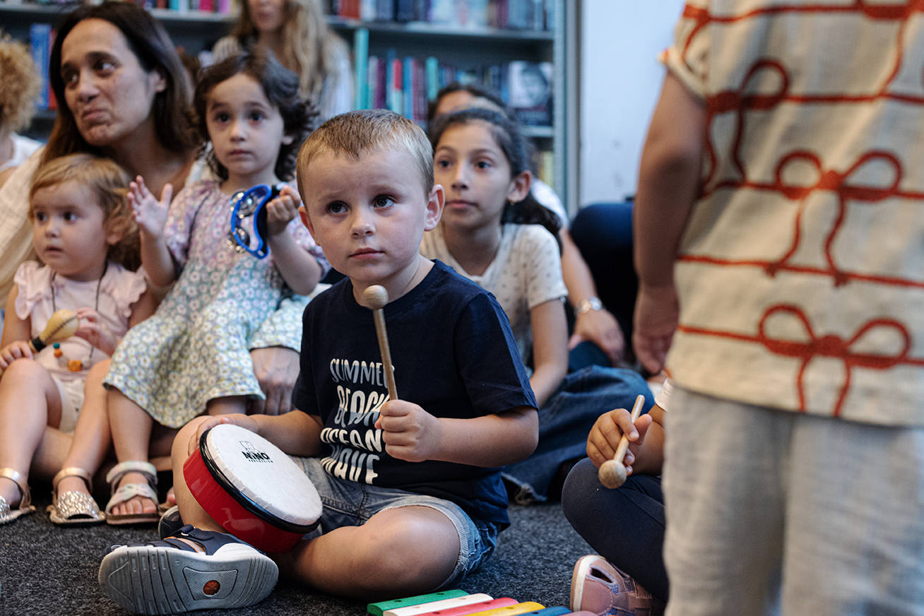 Los más pequeños también disfrutan con el Txikijazz