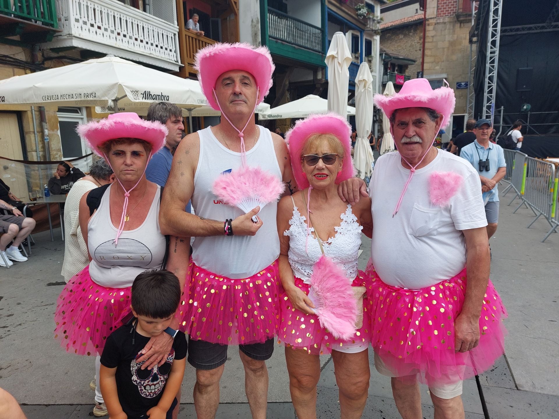 Las imágenes de la celebración de Santa Ana en Donibane