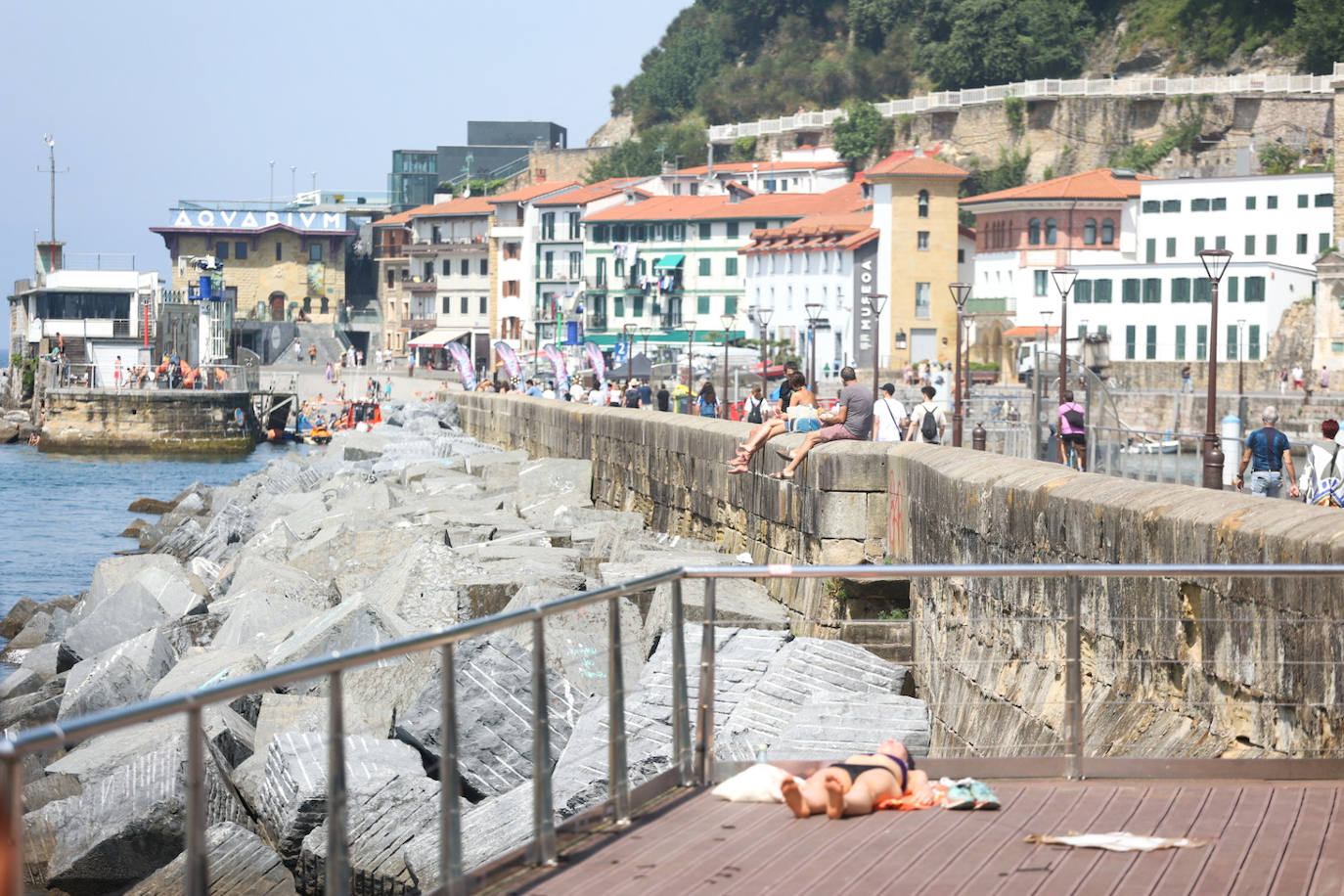 Ola de calor en Gipuzkoa