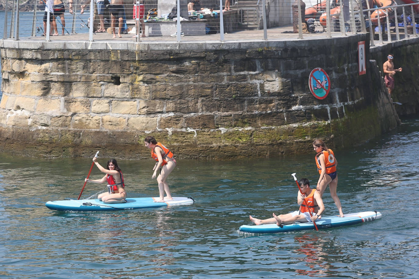 Ola de calor en Gipuzkoa