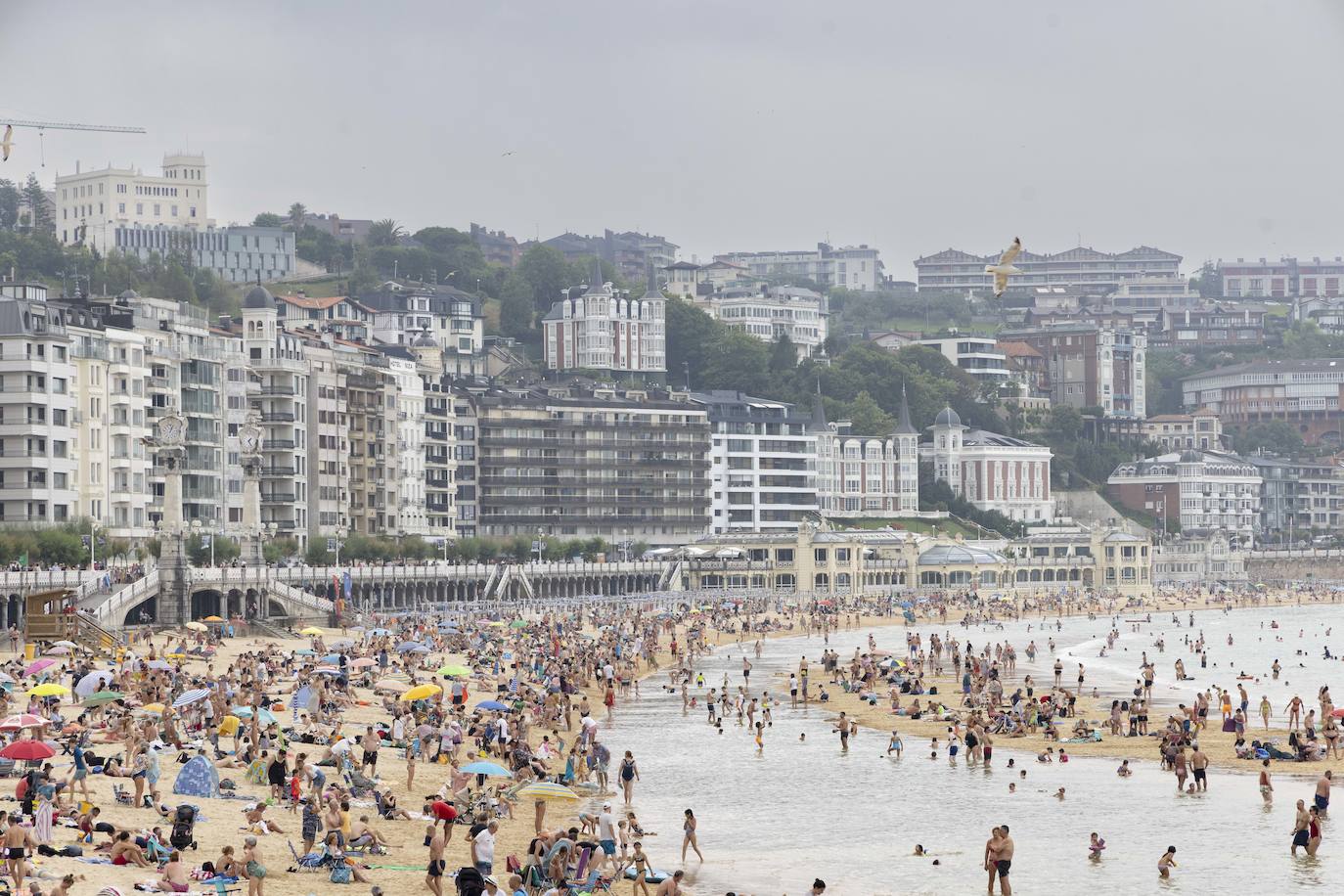 La lluvia da una tregua a la ola de calor
