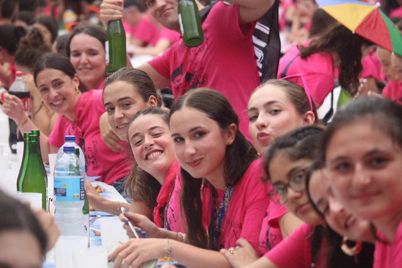 Las mejores imágenes del txupinazo de Azpeitia