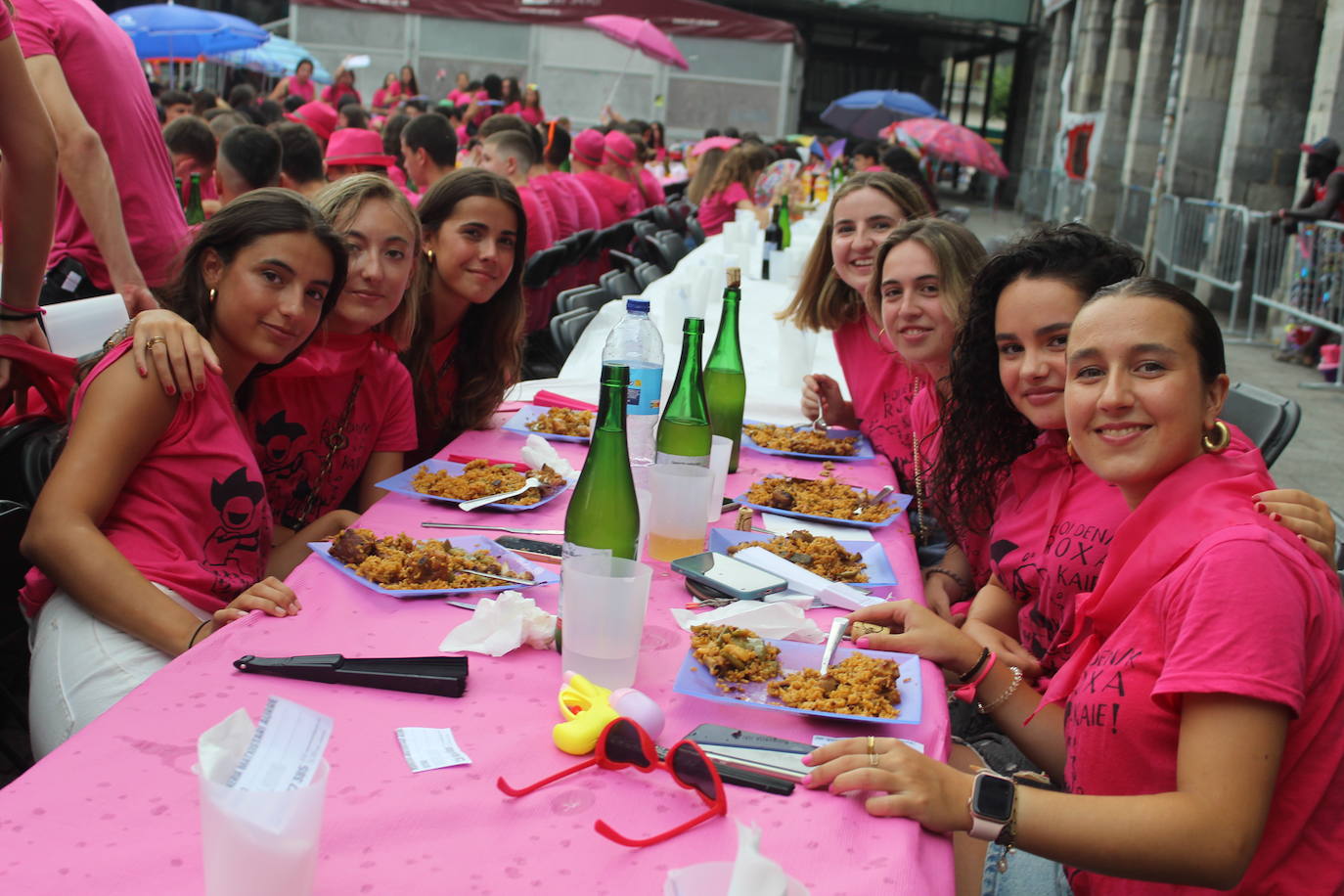 Las mejores imágenes del txupinazo de Azpeitia