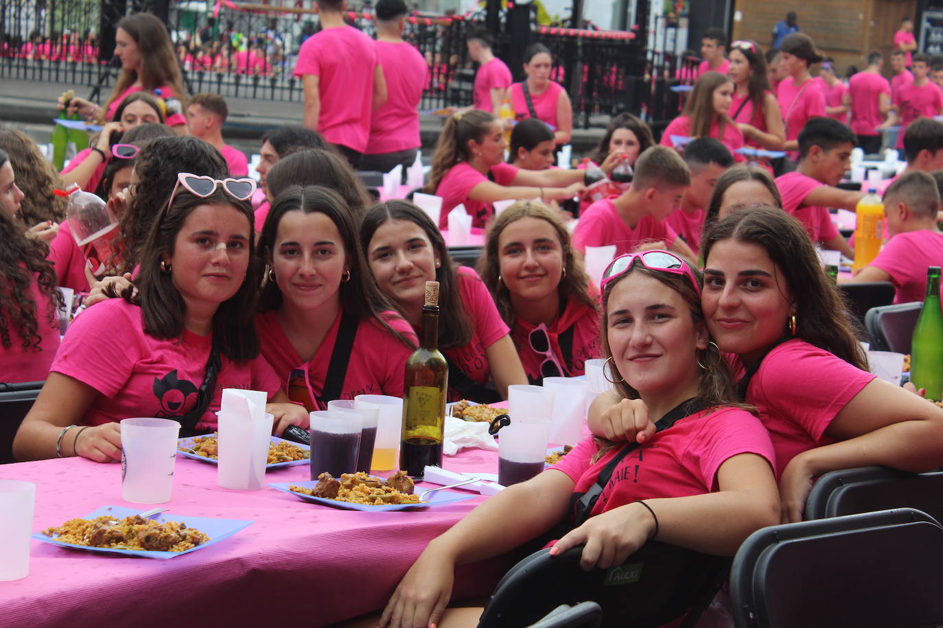 Las mejores imágenes del txupinazo de Azpeitia