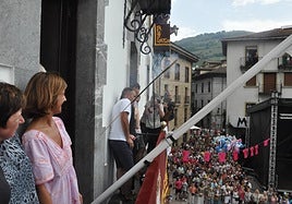 Txupinazo en Azpeitia para dar inicio a las fiestas