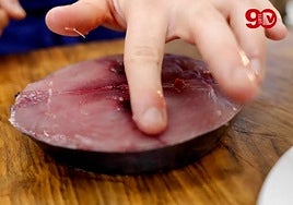 Receta de bonito con tomate de Axel Campos y Markel Etxabe