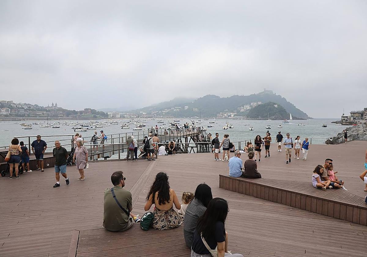 El bochorno deja paso a la lluvia a partir de hoy en Gipuzkoa