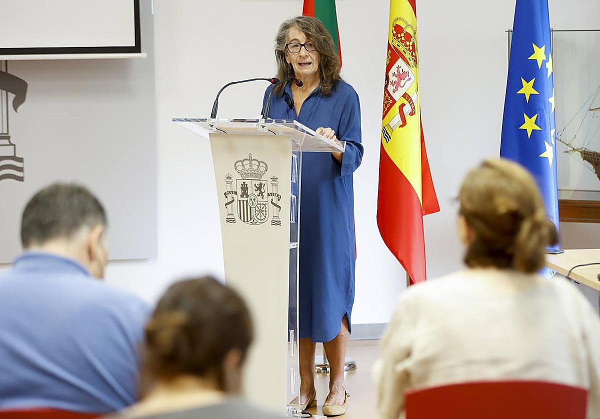 Garmendia ha presentado este jueves la edición 2024 del informe 'Cumpliendo'.