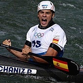 Vídeo: Así ha sido la espectacular bajada de Pau Etxaniz en la final del K-1