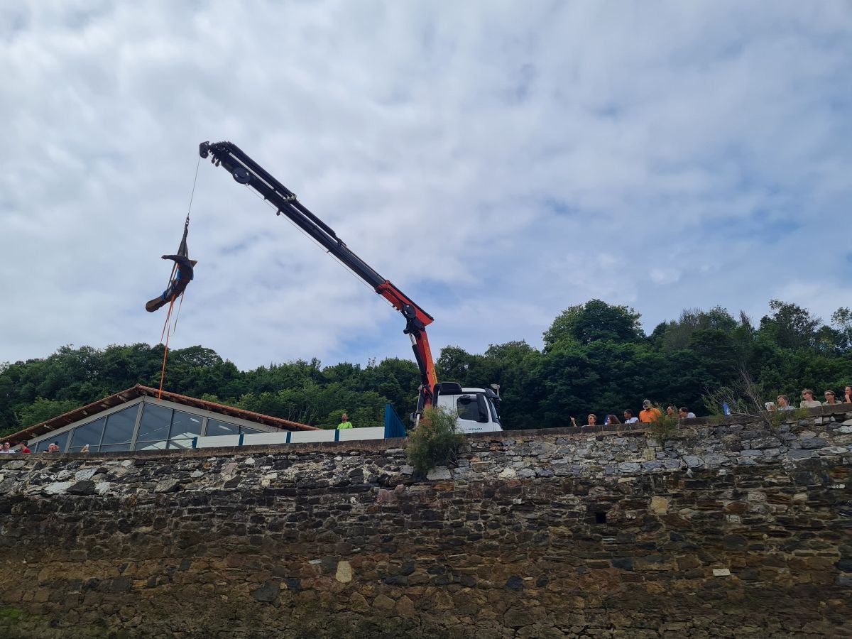Un tesoro arqueológico al descubierto de los bañistas