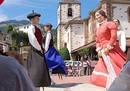 Los gigantes volverán a salir en fiestas de Sunbilla.