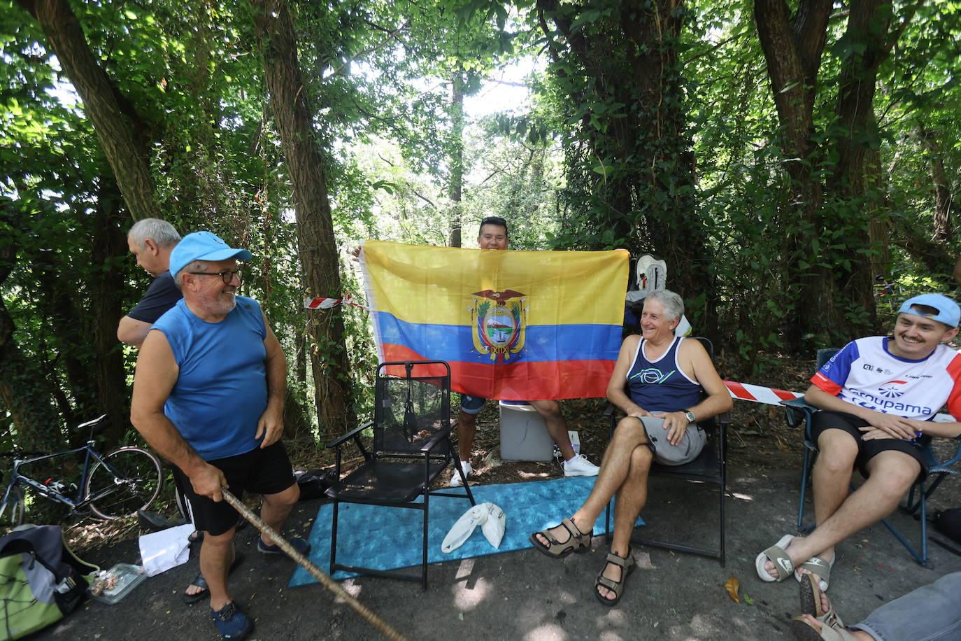La afición vibra en el muro de Pillotegi