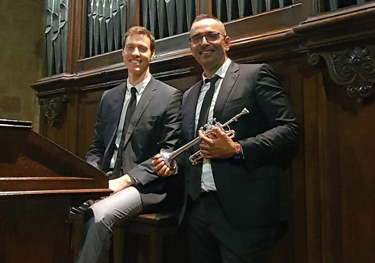 Santiago Banda y Enrique Abello.