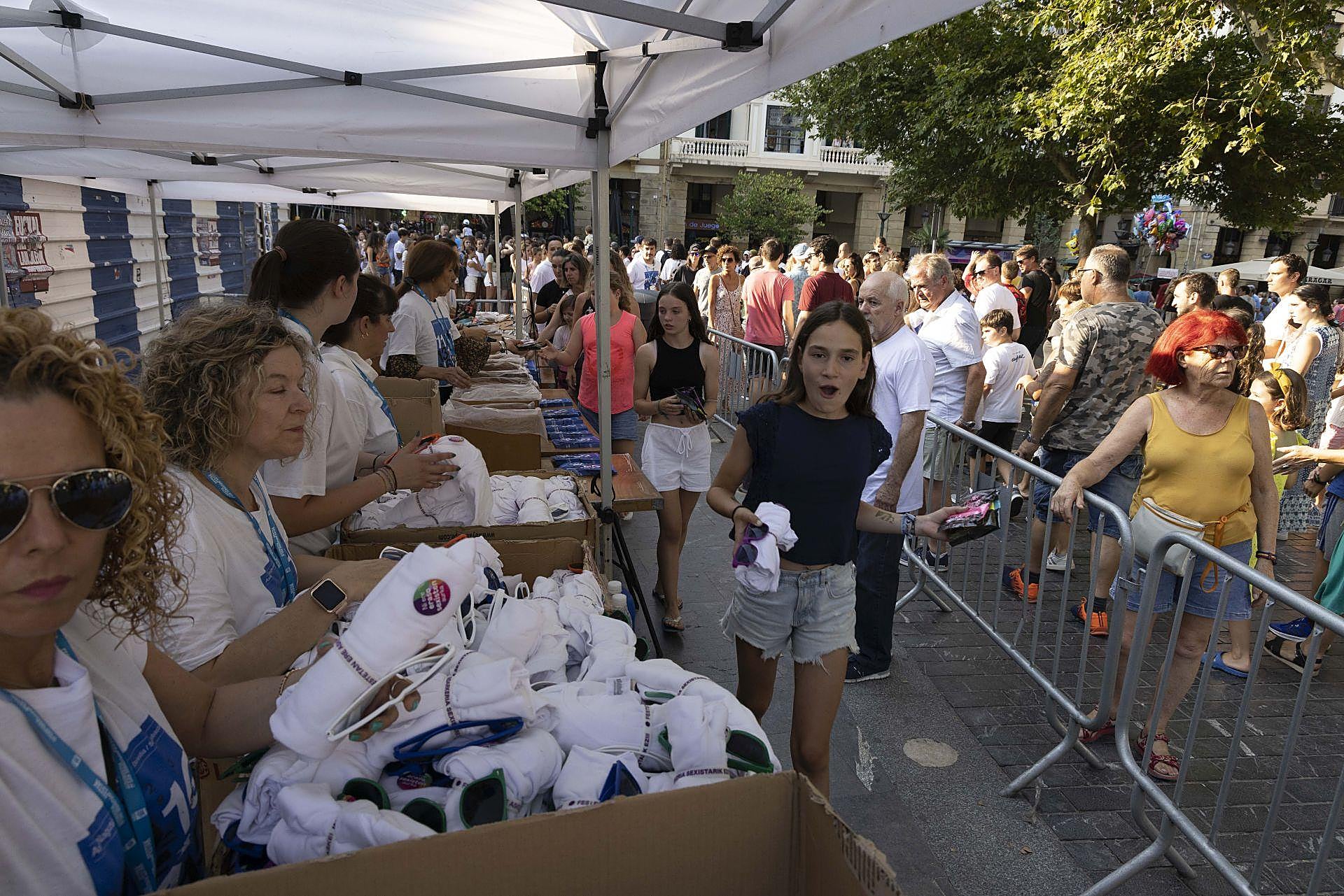 Las mejores imágenes del Cañonazo donostiarra