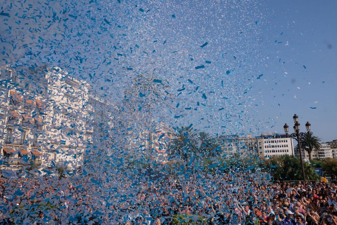 Las mejores imágenes del Cañonazo donostiarra