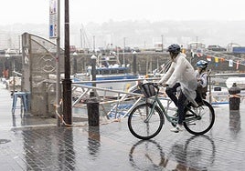 Aviso amarillo por fuertes precipitaciones esta tarde y la noche del miércoles