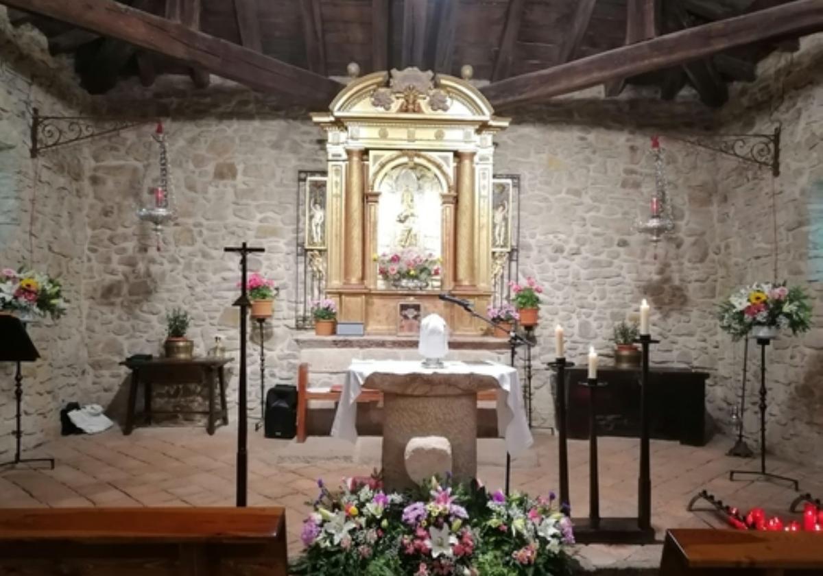 El Santuario de Gurutzeta.