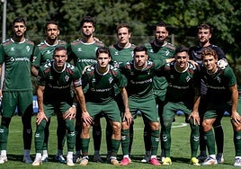 Once titular contra Osasuna Promesas, que puede ser la formación para el estreno liguero de este sábado.