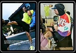 Nil Moliner entrenó antes del concierto para «bajar tensiones» y temió una posible cancelación por la lluvia.