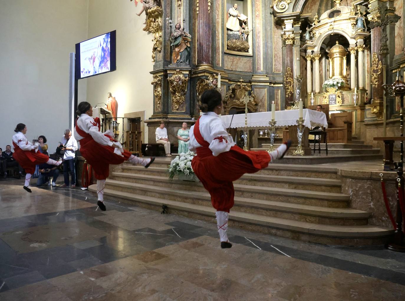 Ezpata-dantza en Zumarraga