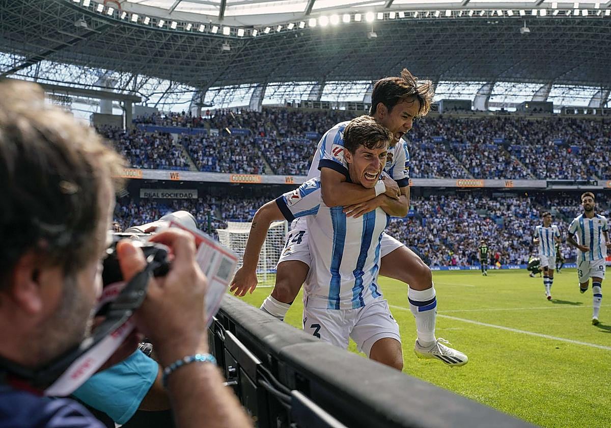 Kubo marcó el año pasado en el arranque liguero asistido por Aihen.