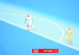 El fuera de juego semiautomático ya se ha utilizado en fechas FIFA.