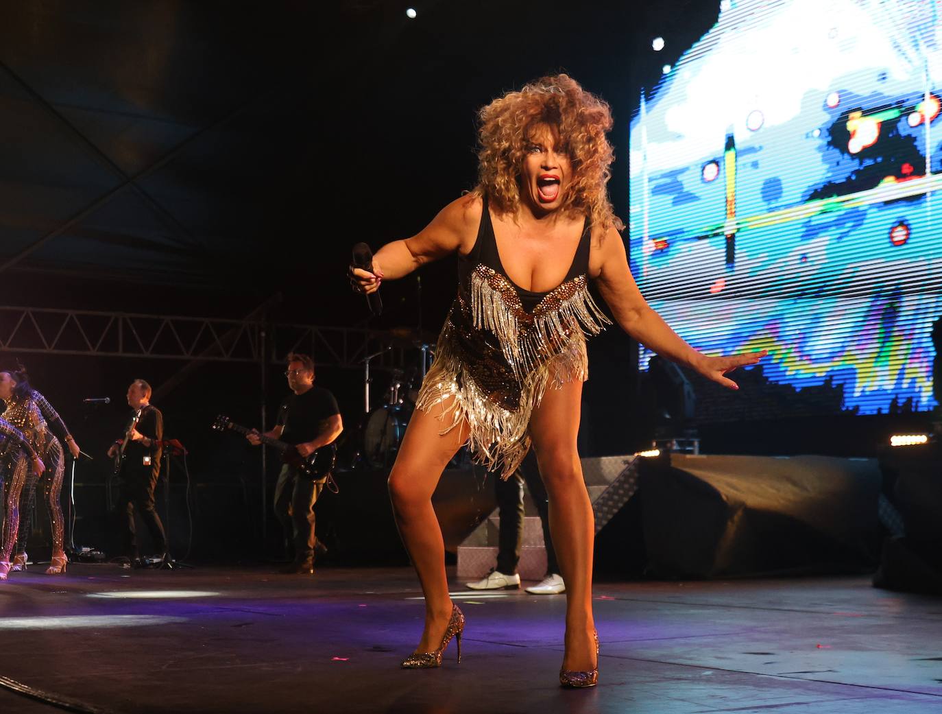 Tributo a «la reina del rock and roll»