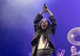 Nøgen actuaba por primera vez en este escenario donostiarra.